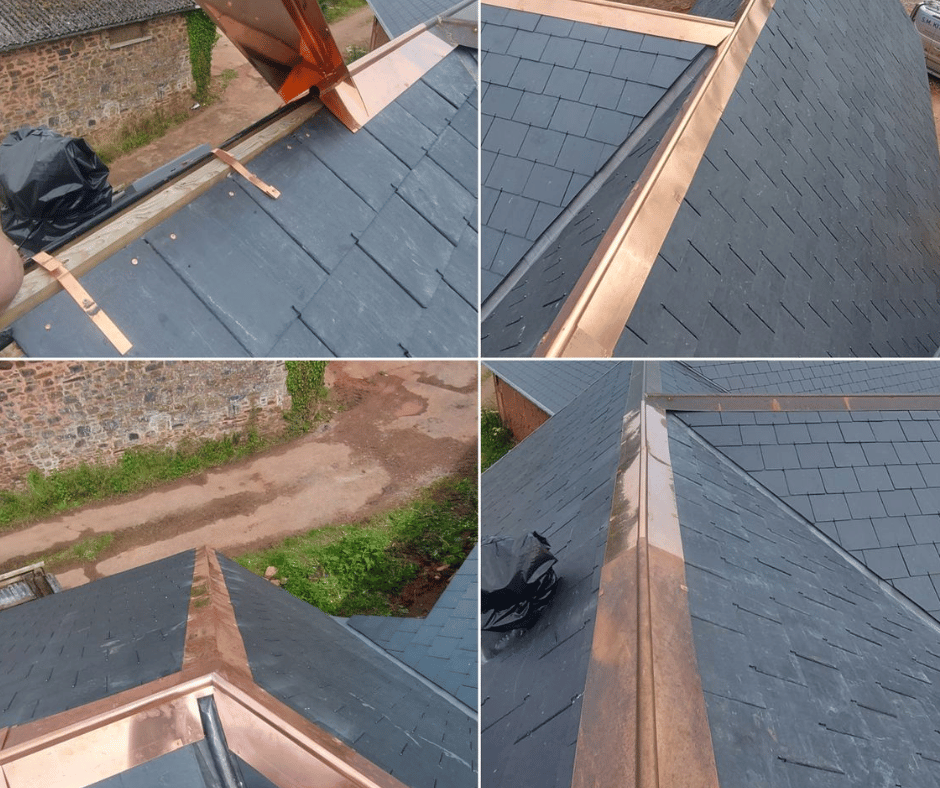 Zinc or metal roofs to prevent moss and algae on roof