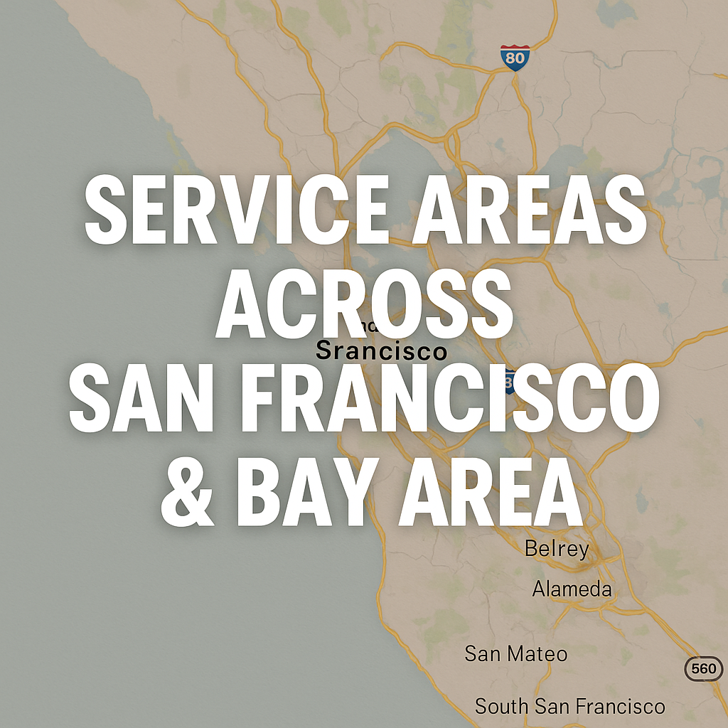 service areas tom lee covers across San francisco and bay area