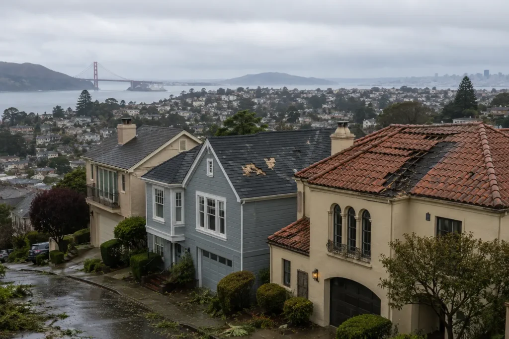 residential roof leak repair in san francisco